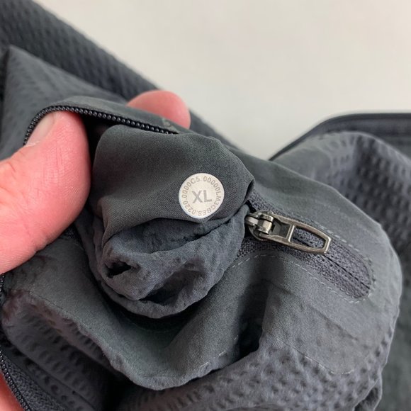 Lululemon Mens Gray Activewear Zip Up Jacket - Picture 4 of 6